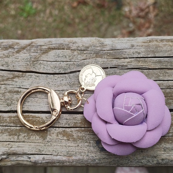 Lavender Fields Bag Charm main image 0